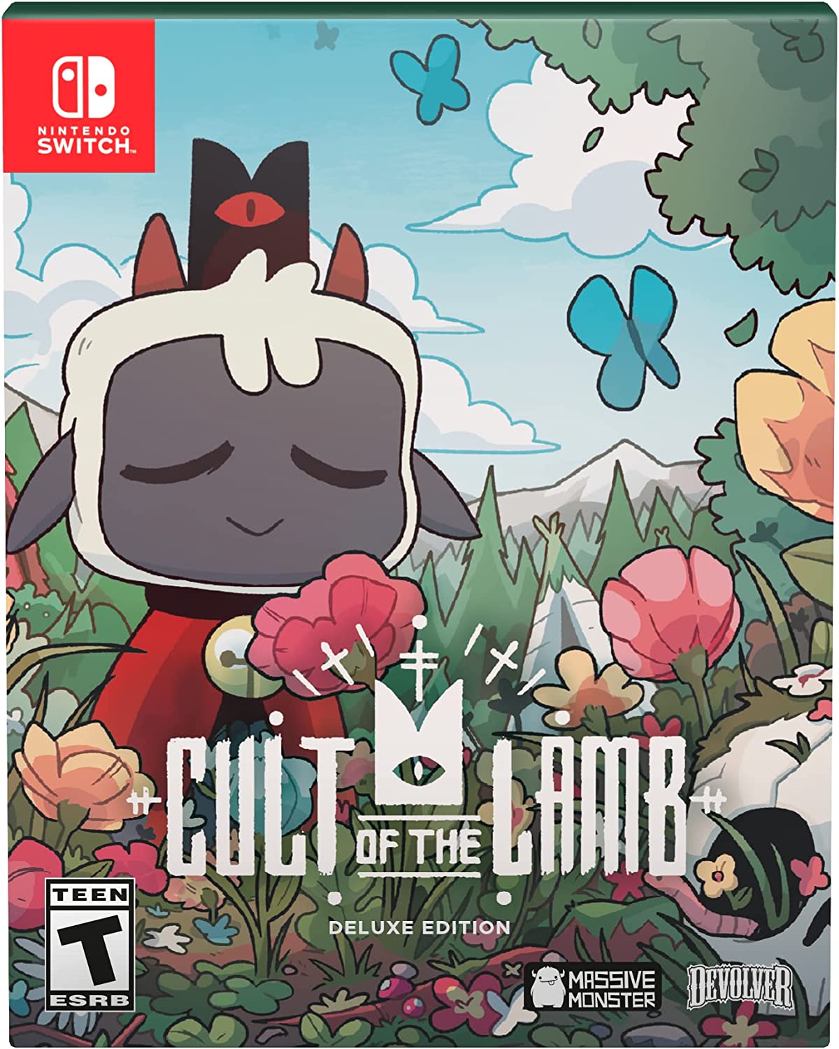 Cult Of The Lamb Deluxe Edition Devolver Digital Nintendo Switch Físico