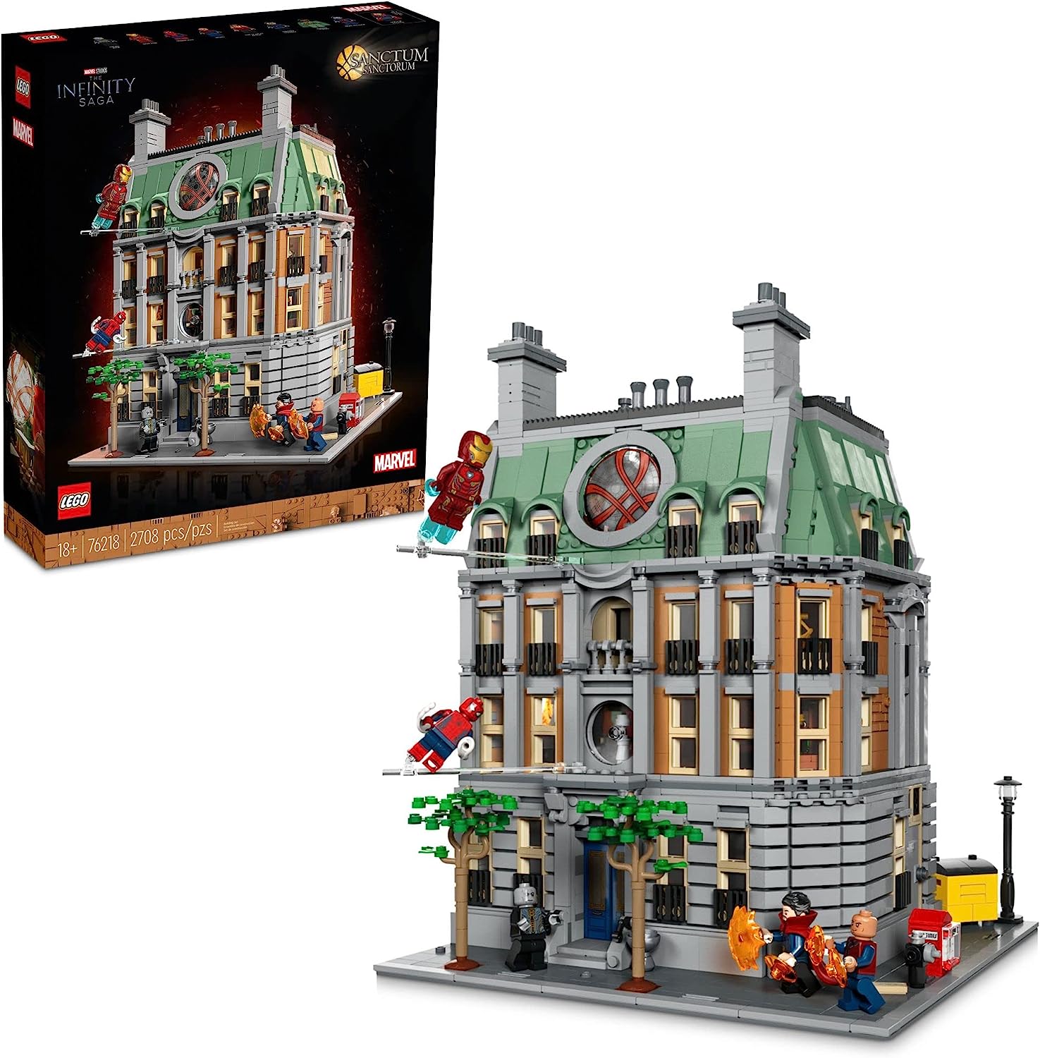 Kit de construcciÃƒÂ³n Lego Marvel Santuario (2708 Piezas)