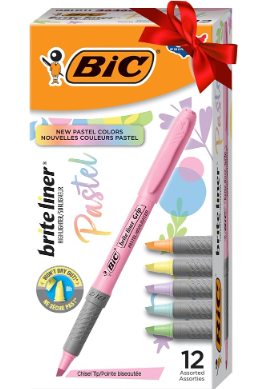 BIC Brite Liner Grip Subrayadores pastel 