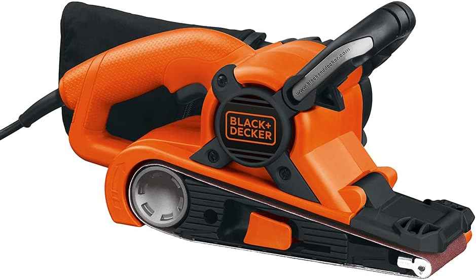 BLACK+DECKER Lijadora de cinturón con bolsa para el polvo