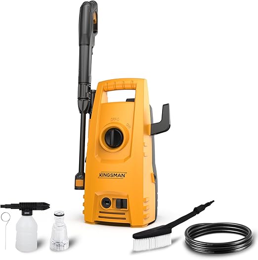 Kingsman | Hidrolavadora Eléctrica 1400W – Presión 1500 PS
