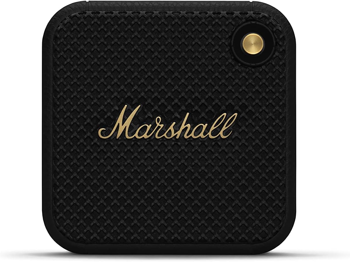 Marshall Willen Bocina Portátil Bluetooth, Negro – Latón