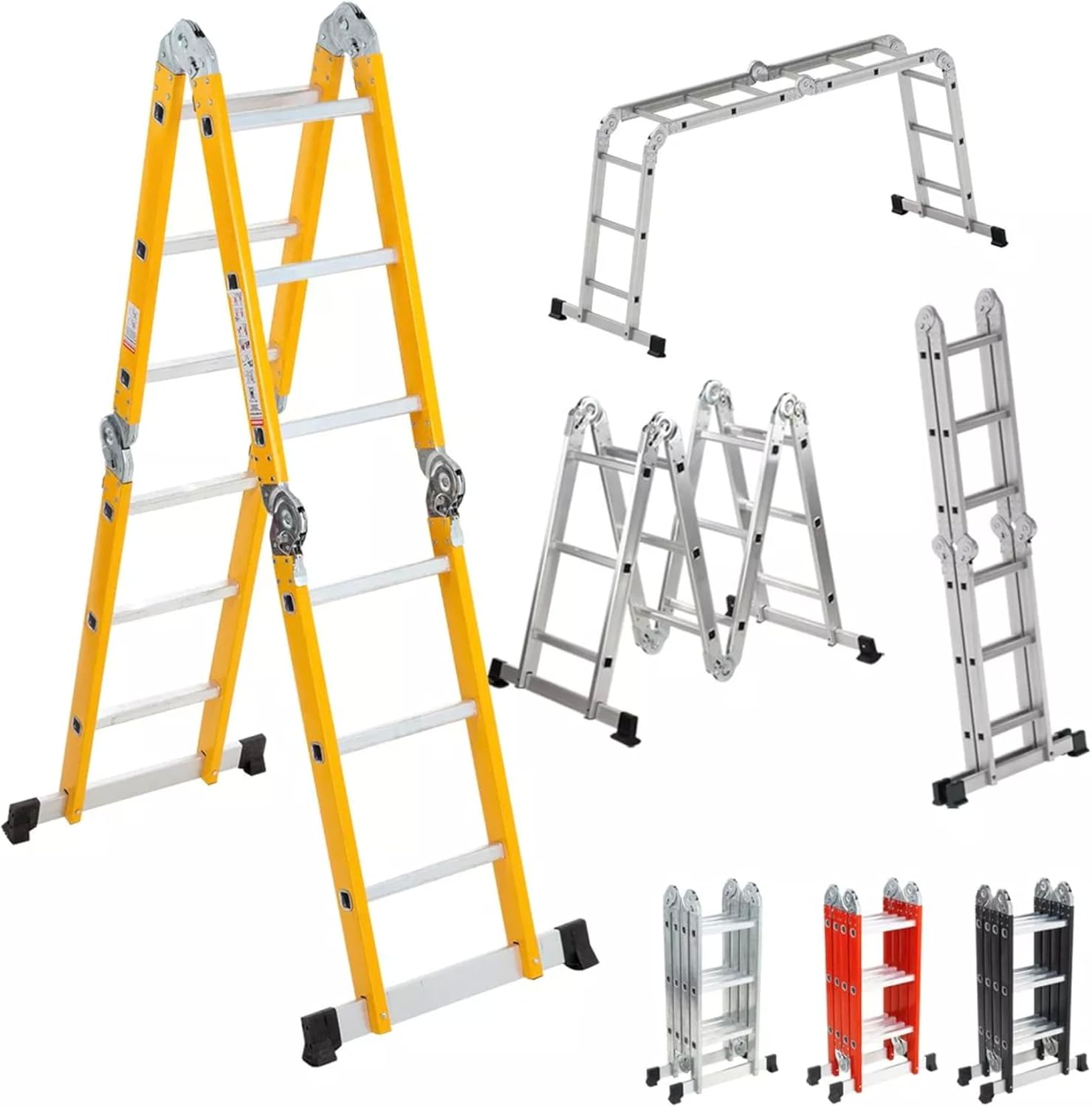 SELECTSHOP Escalera Multiposiciones de 3.5 Metros