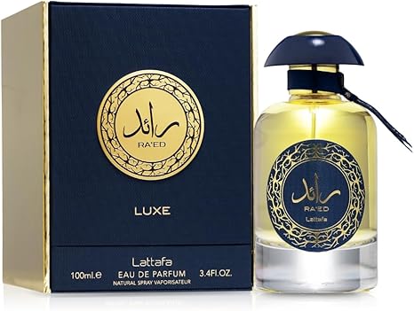 Lattafa Ra’ed Gold Luxe Eau de Parfum Spray for Men,