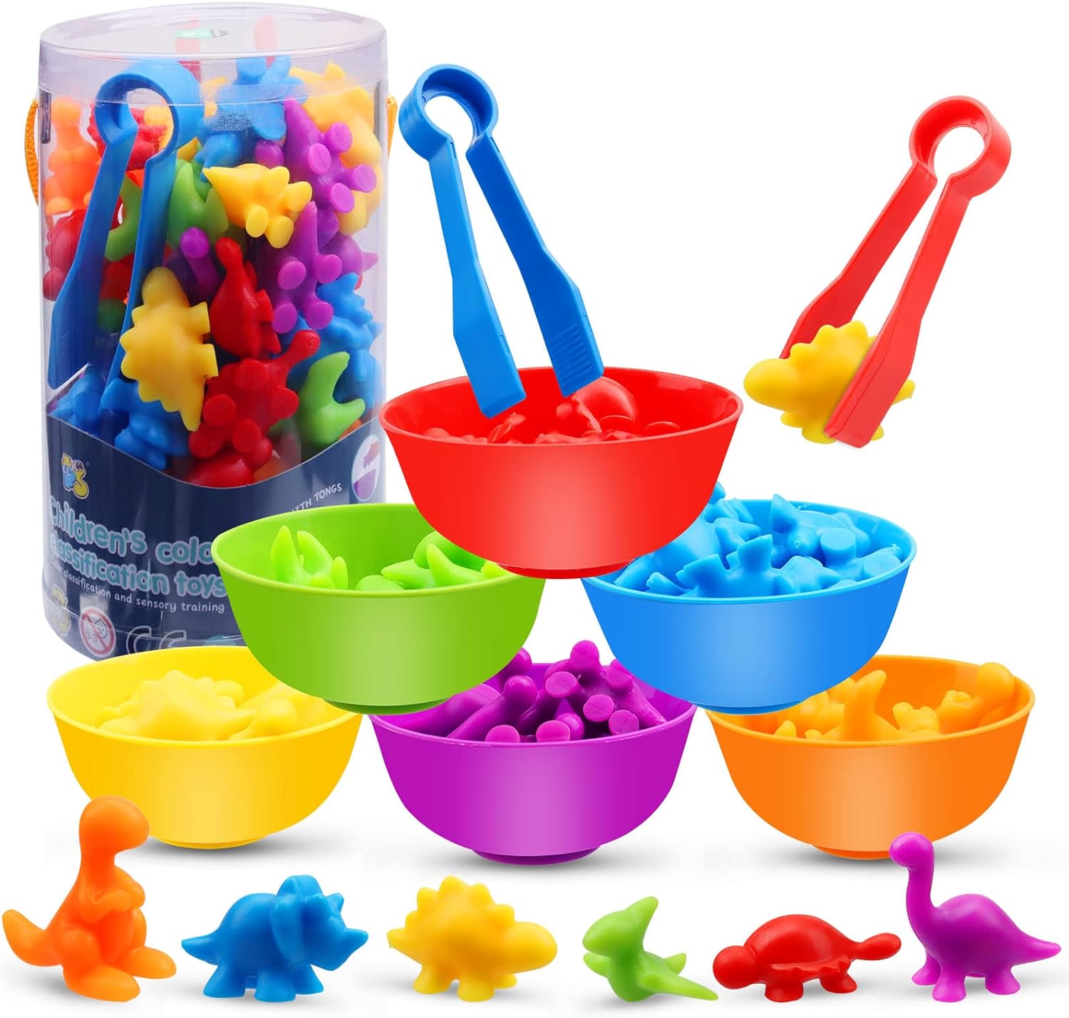 Juguetes de Dinosaurios para Contar