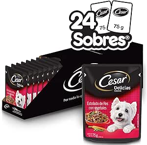 CESAR Alimento Húmedo para Perros Adultos 24 piezas