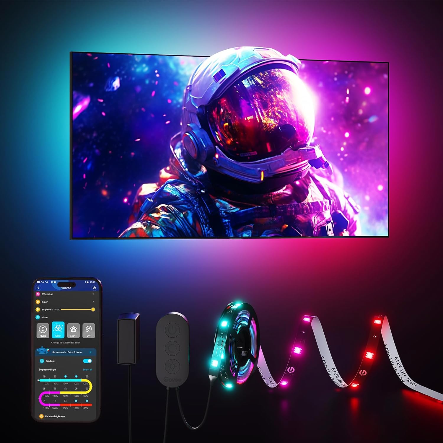 Govee – Retroiluminación LED para TV,