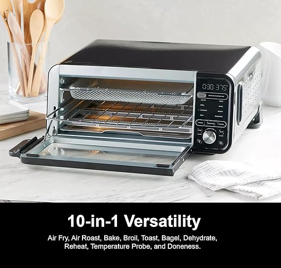 Ninja Digital Air Fry Pro Encimera 10 en 1 Horno inteligente