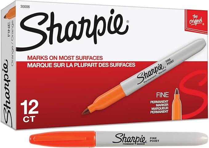 SHARPIE Marcador permanente de punta fina