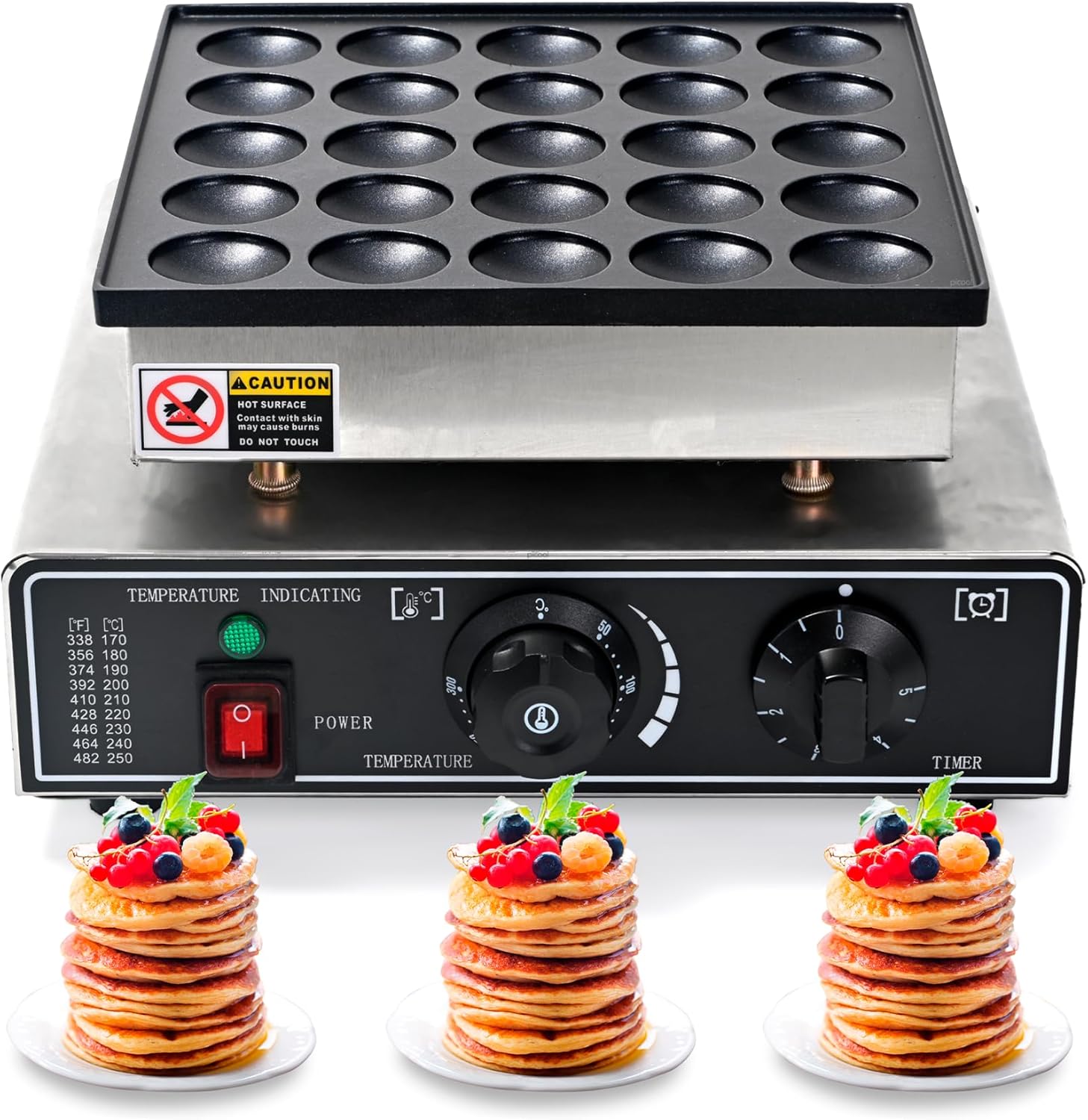 Maquina 25 Mini HotCakes