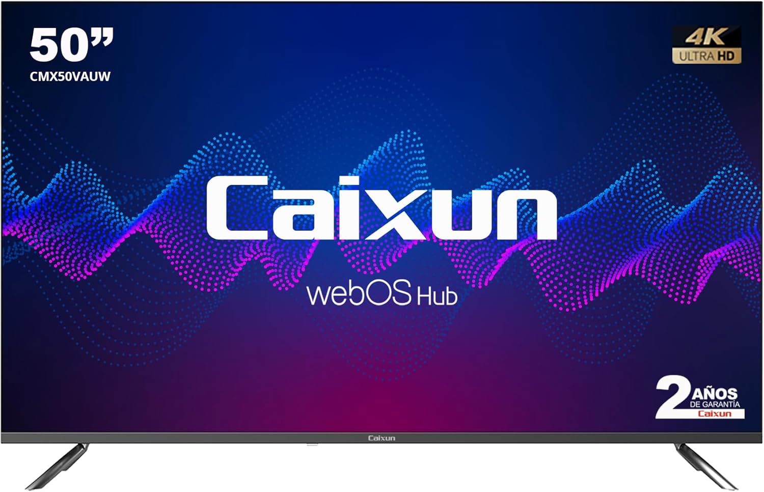 Caixun Pantalla 50″ Ultra HD 4K con Sistema operativo Web OS