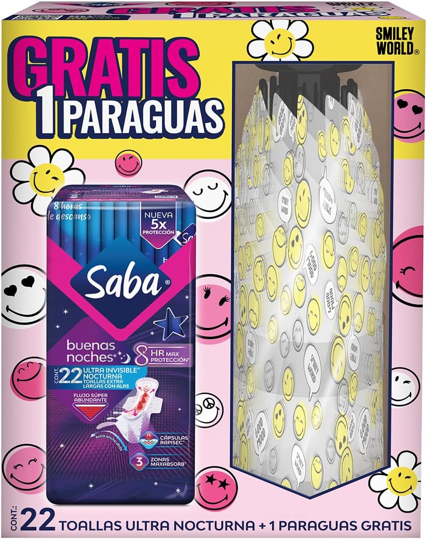 Saba Ultra Invisible Buenas Noches,