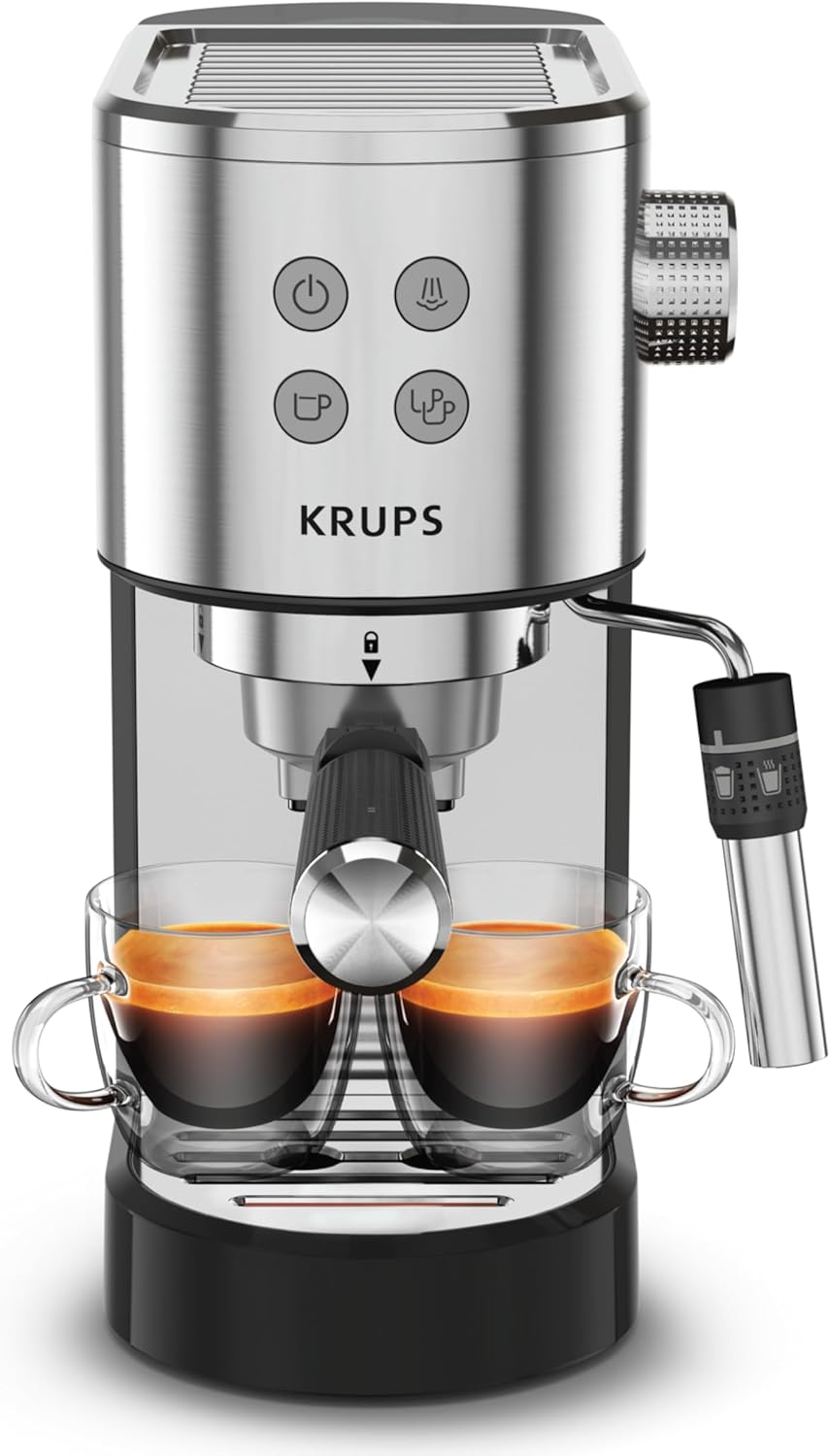 KRUPS Espressería Manual Divine Acero Inoxidable 1 Litro