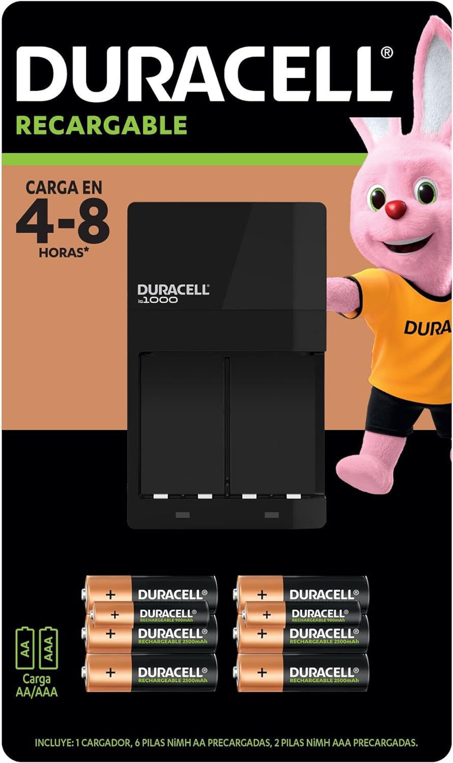 DURACELL – Cargador premium pilas recargables