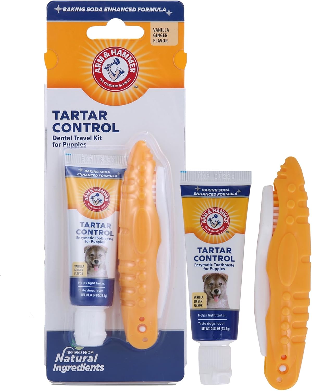 Clinical Pet Care Dental Travel Dental Kit for Dogs