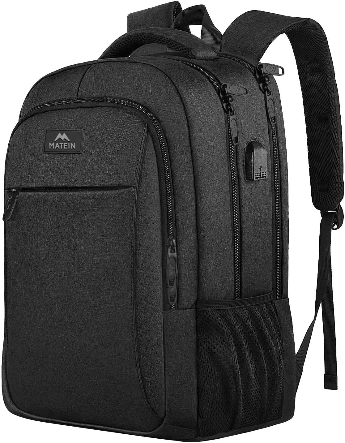MATEIN Mochila para Laptop con Carga USB
