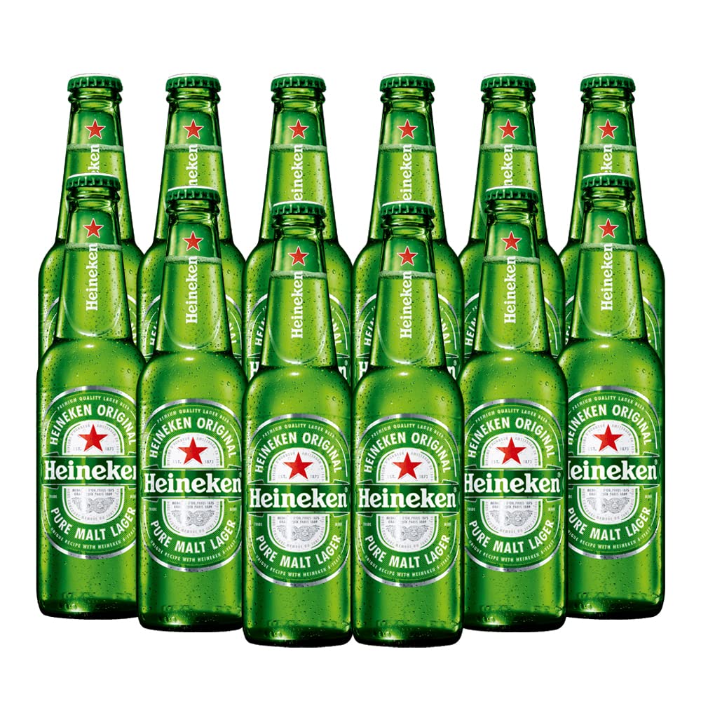 Cerveza Heineken 12 Botellas de 355ml
