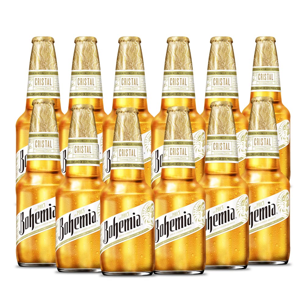 Cerveza Bohemia Cristal 24 Botellas De 355ml