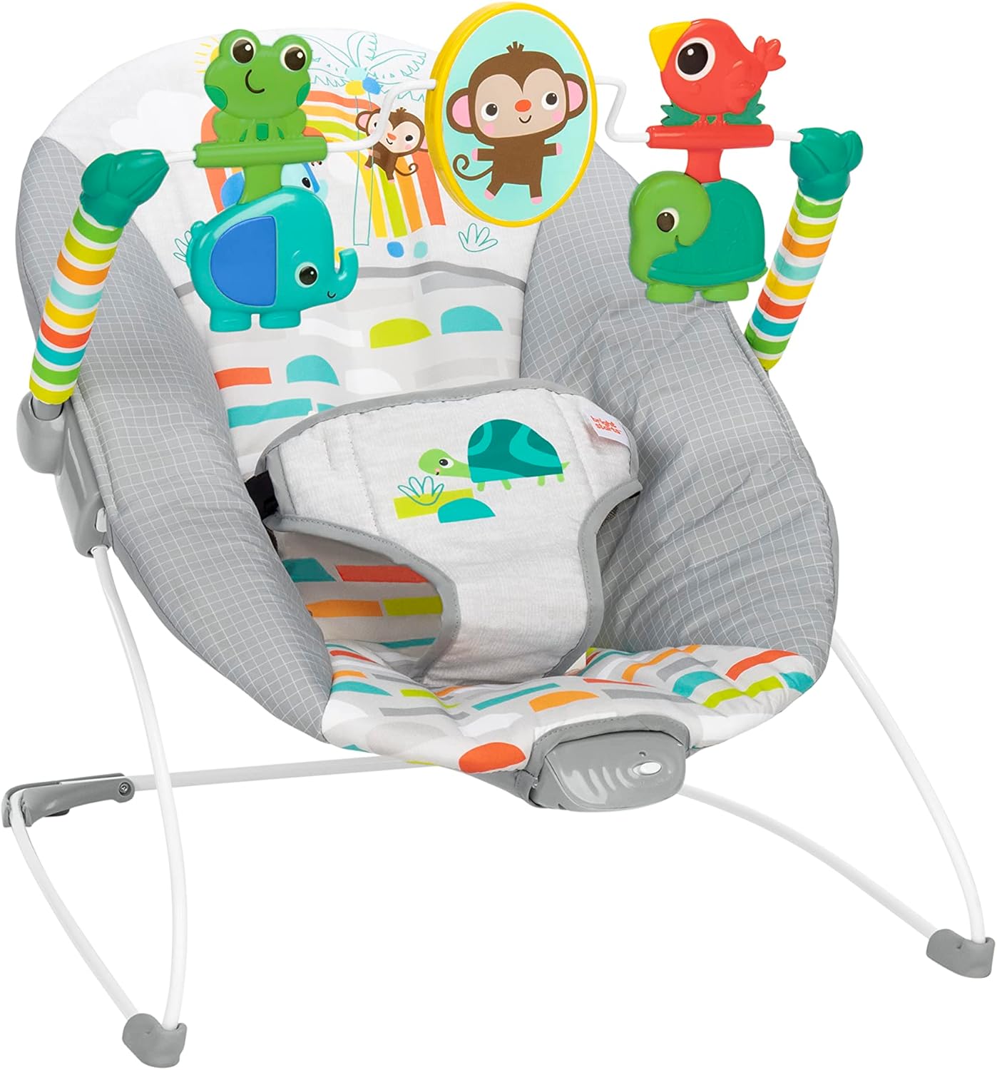 Bright Starts Playful Paradise – Asiento cómodo vibratorio