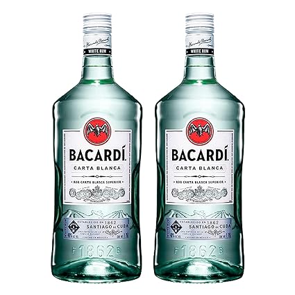 RON BACARDÍ CARTA BLANCA BIPACK 1750 ML