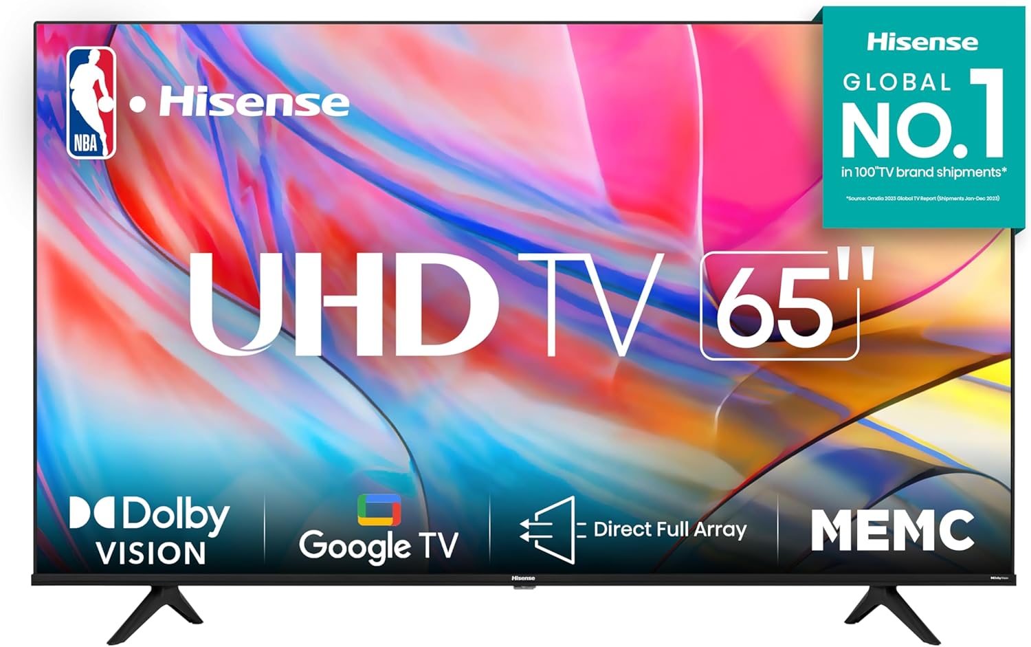 Hisense-Pantalla 4K de 65
