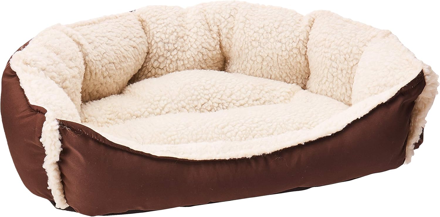Fancy Pets Cama Maltes para Perro Tamaño Mediana Color Café