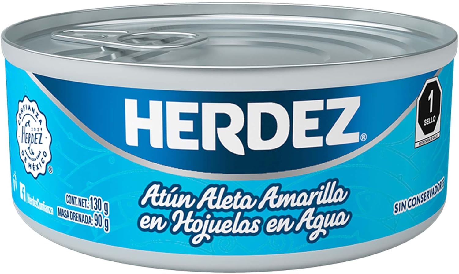 Herdez Atún en Agua – 1 x 130 g