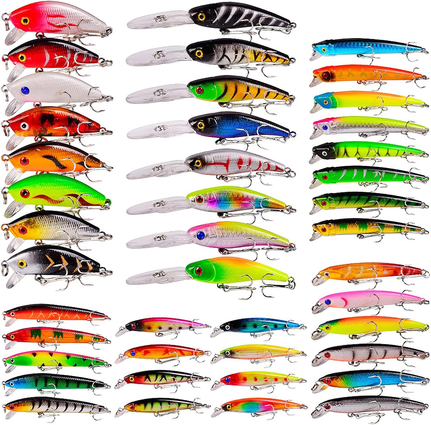 Xixian Kit de Señuelos de Pesca Conjunto de Señuelos de Pesca