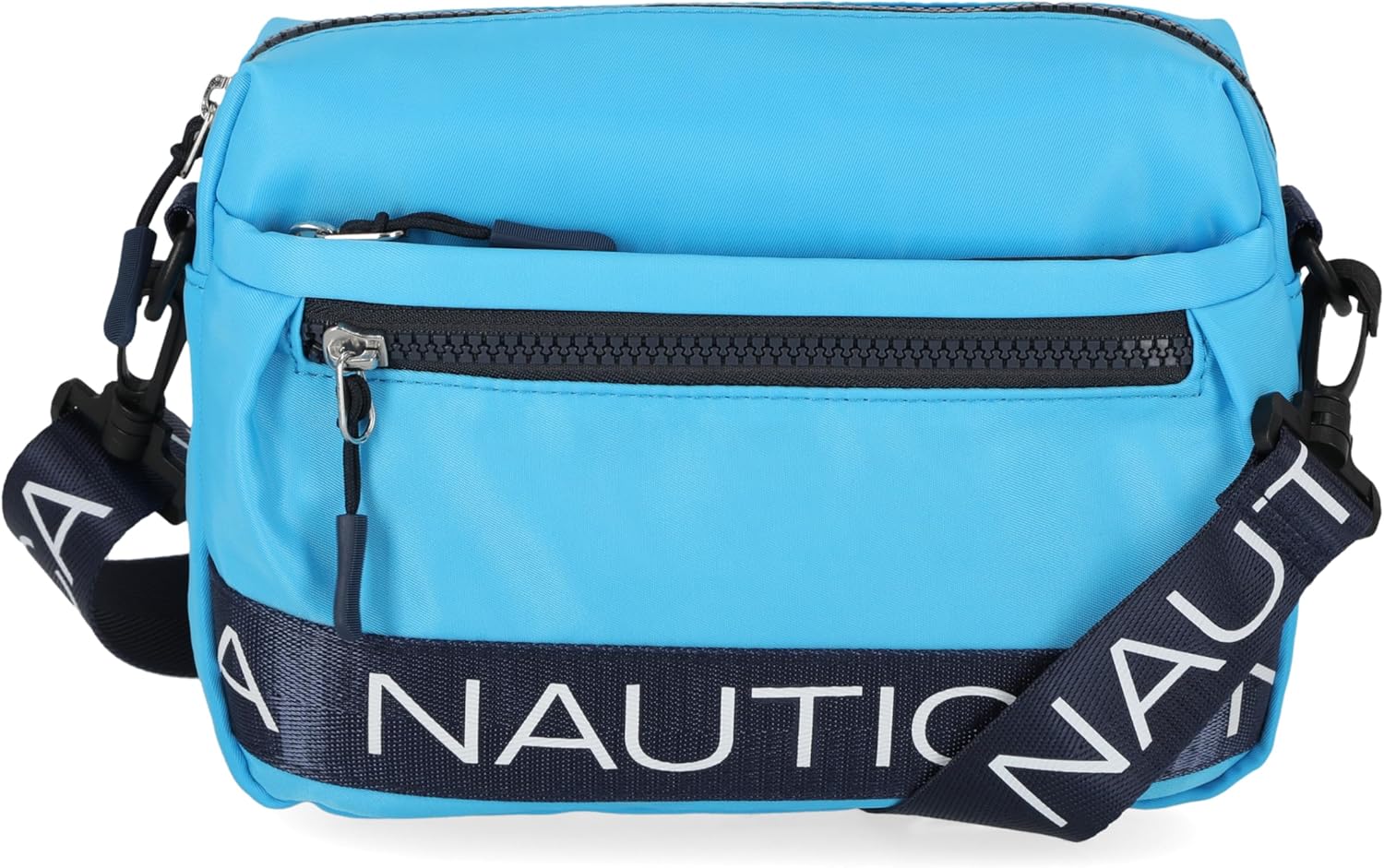Nautica – Bolsa cruzada de nailon con correa de hombro