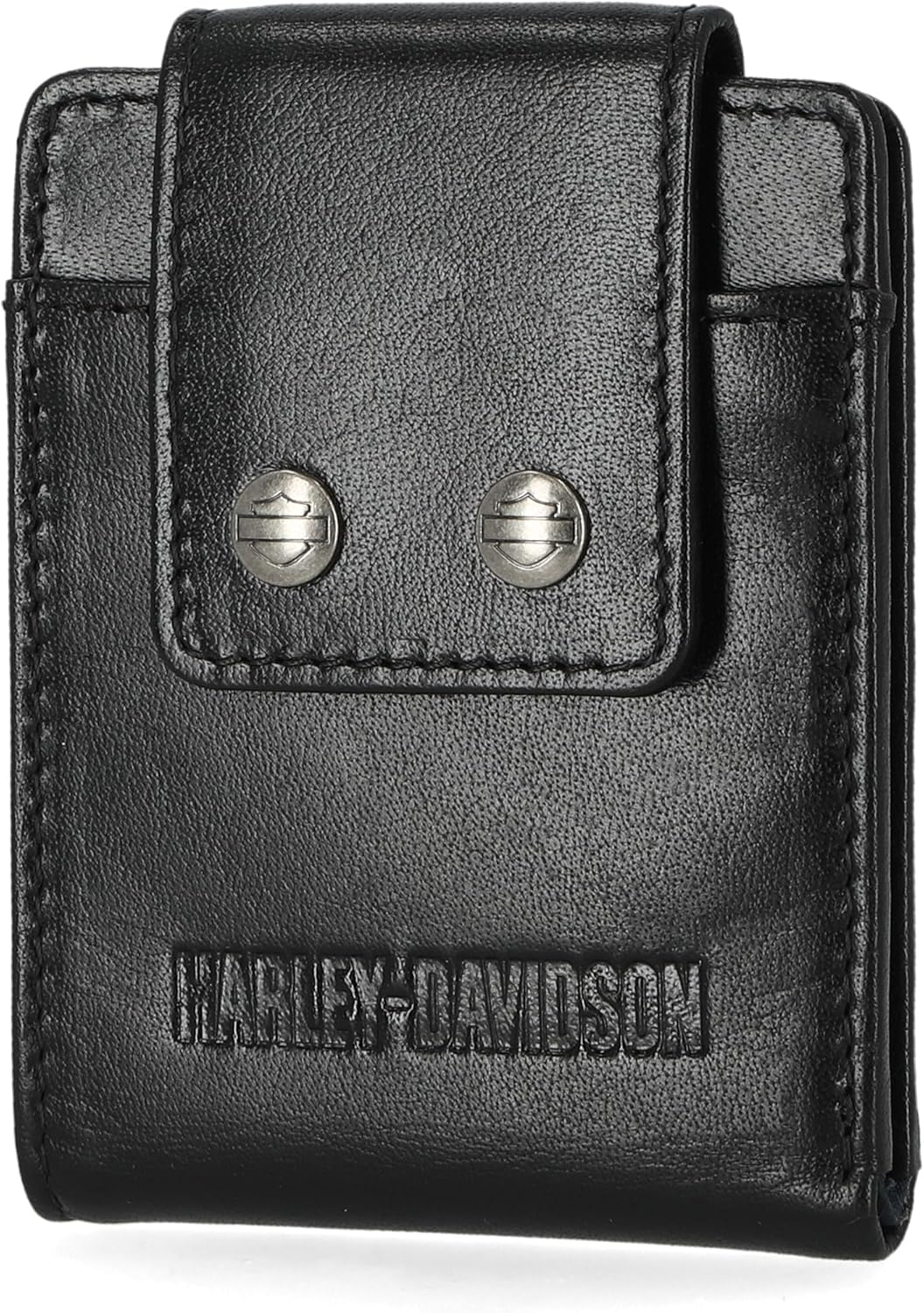 Harley-Davidson portafolios de piel con bloqueo RFID para hombre