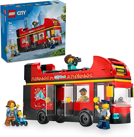 LEGO® City Autobús Turístico Rojo de Dos Pisos