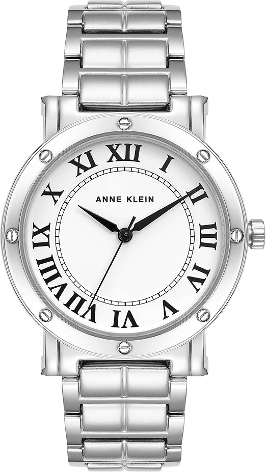 Anne Klein Reloj de Dama Extensible de Acero