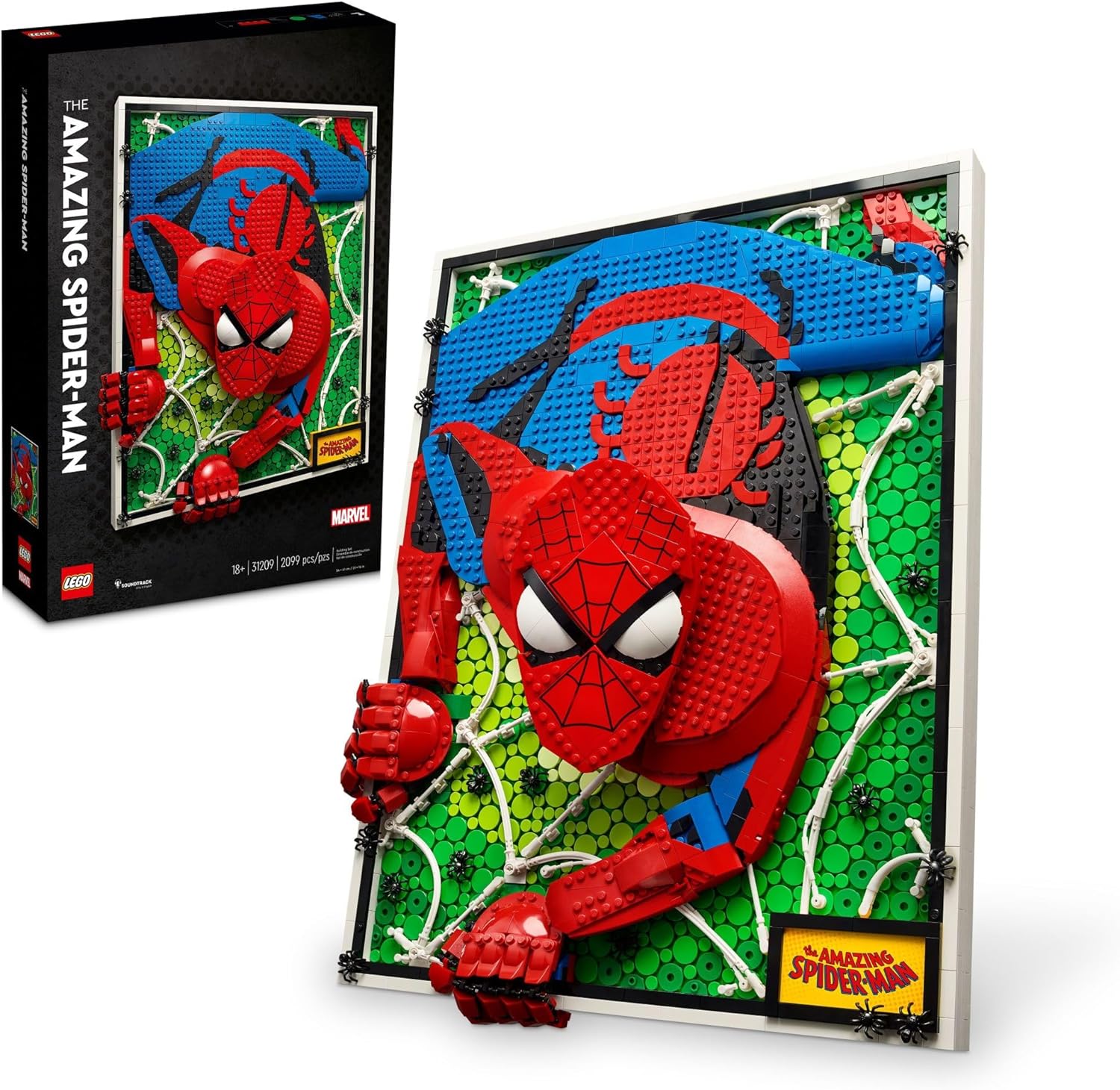 LEGO Set de Juguetes de construccion Art 31209 El Sorprendente Spider-Man