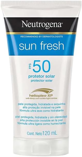 Protector Solar Corporal Neutrogena Sun Fresh FPS 50