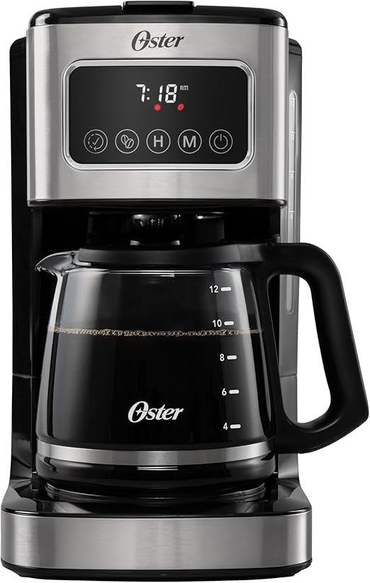 Oster Cafetera de Goteo Programable, de 12 Tazas