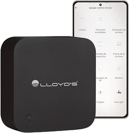 loyd’s Mando Universal Inteligente IR+RF (Infrarrojo + Radiofrecuencia)