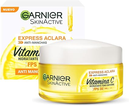 Garnier Crema hidratante, tono uniforme con FPS30