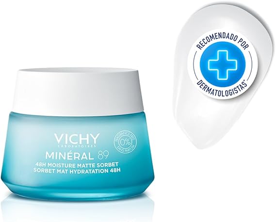 Vichy Minéral 89 Matte Sobert – Hidratante facial para piel grasa