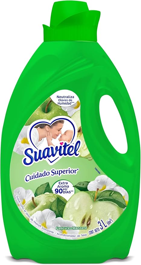 Suavitel Cuidado Superior Manzana 3 L