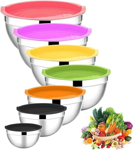 Juego de 7 Cuencos de Mezcla