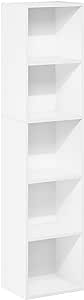Furinno Luder Librería/Libro/Almacenamiento, cubeta de 5 Niveles
