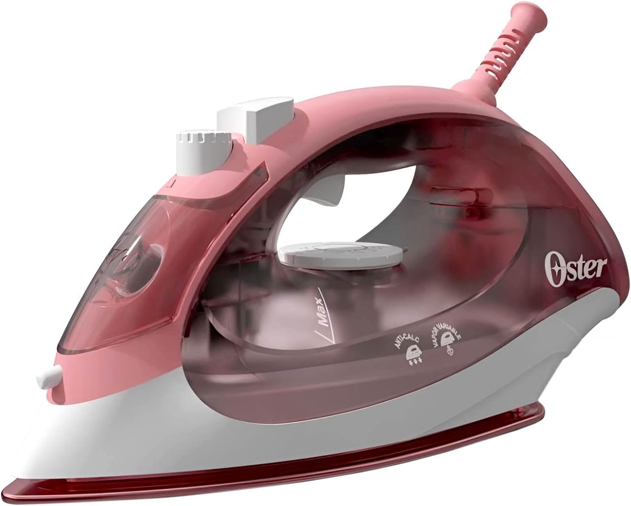 Oster Plancha de vapor de cerámica compacta