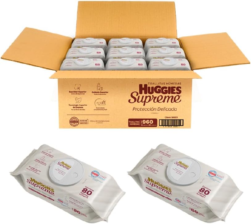 Huggies Supreme Protección Delicada