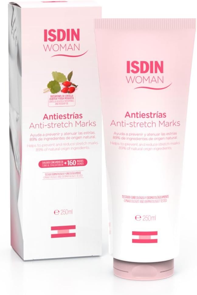 ISDIN Woman Antiestrías Crema para Prevenir y Atenuar las Estrías