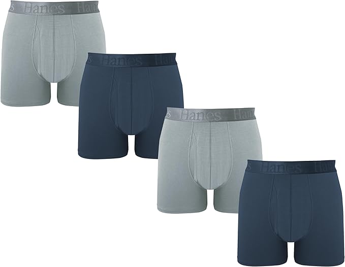 Hanes Ropa Interior Hombre, 4 piezas
