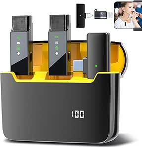 Microfono Inalámbrico Solapa para iOS y Android