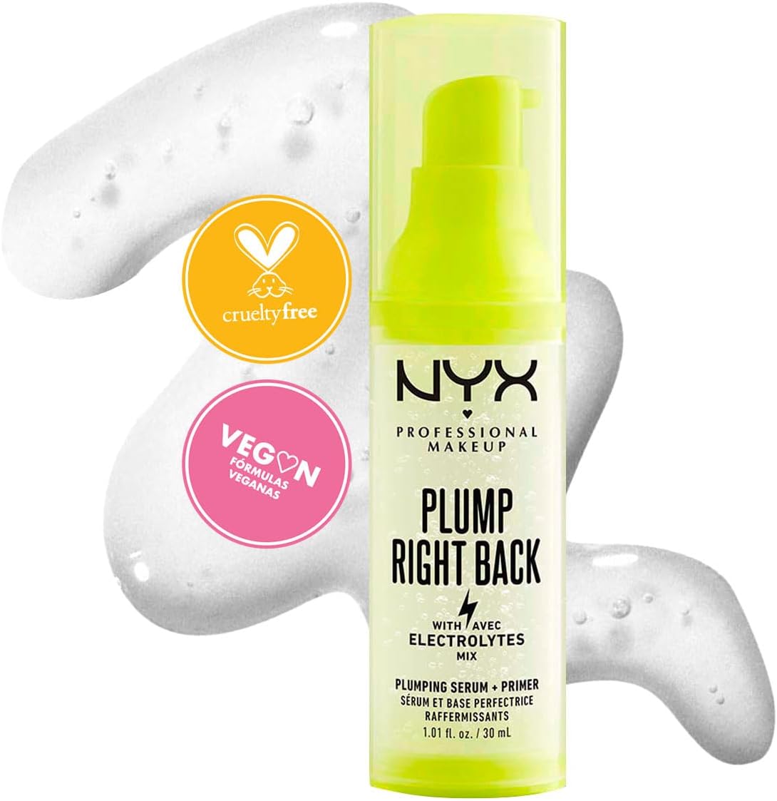 NYX Professional Makeup, Primer de maquillaje + Serum Plump Right