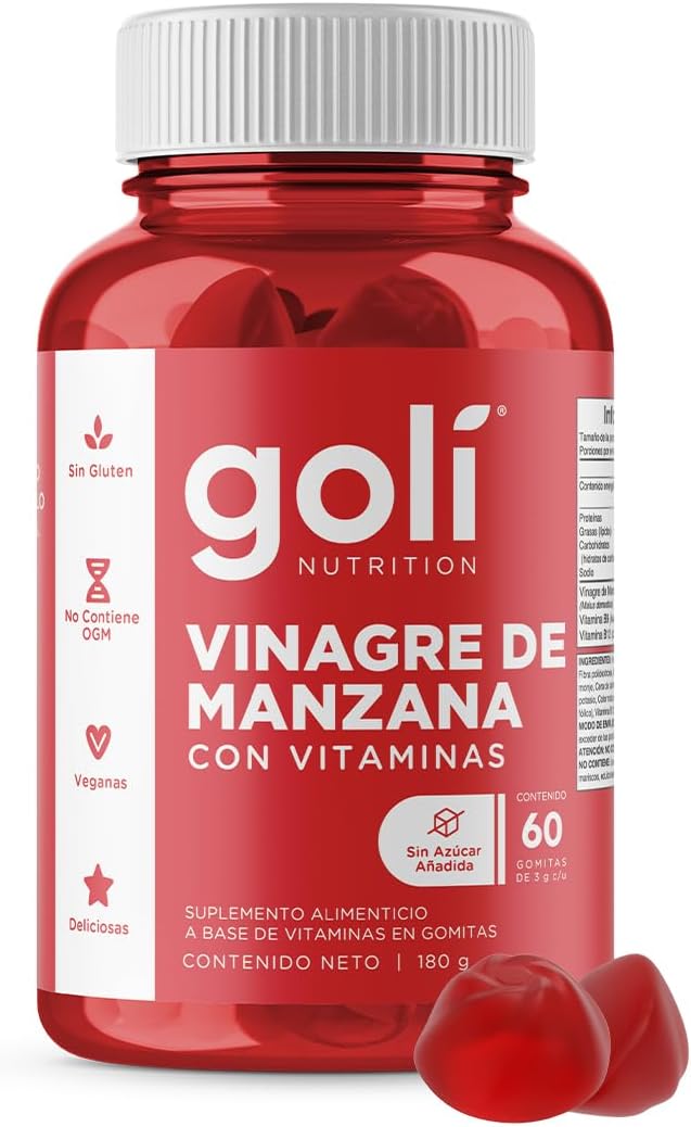 Goli – Gomitas de Vinagre de Sidra de Manzana