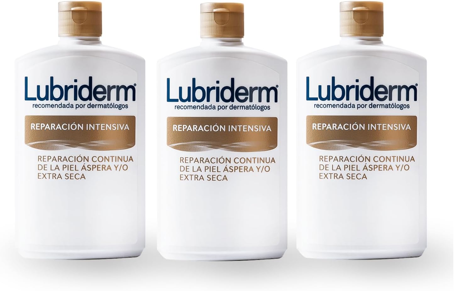 Lubriderm Crema Corporal Intense Repair 400ml – Paquete de 3