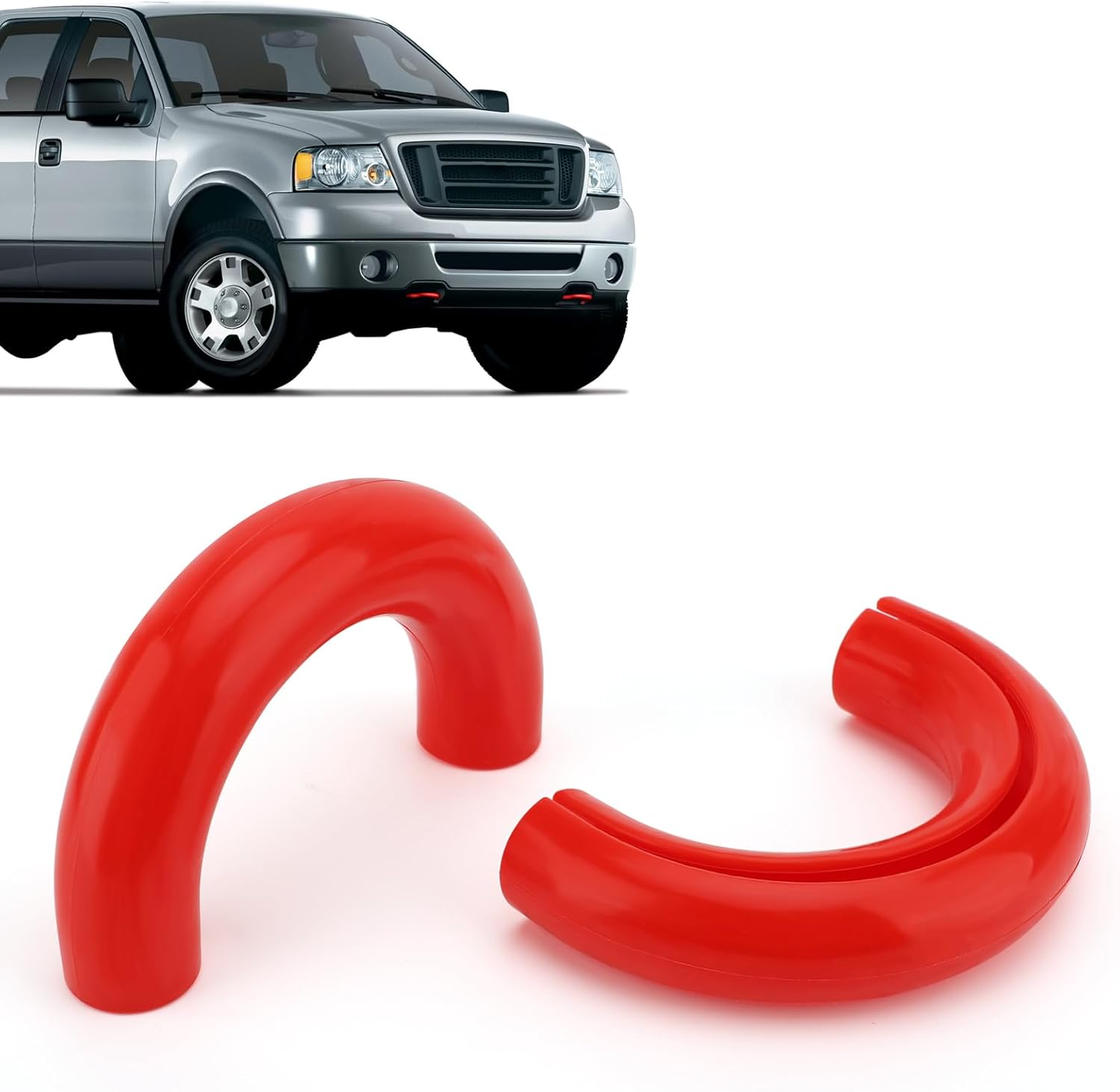 WODHMIEY 2PCS Cubierta Protectora de Gancho de Remolque de Silicona